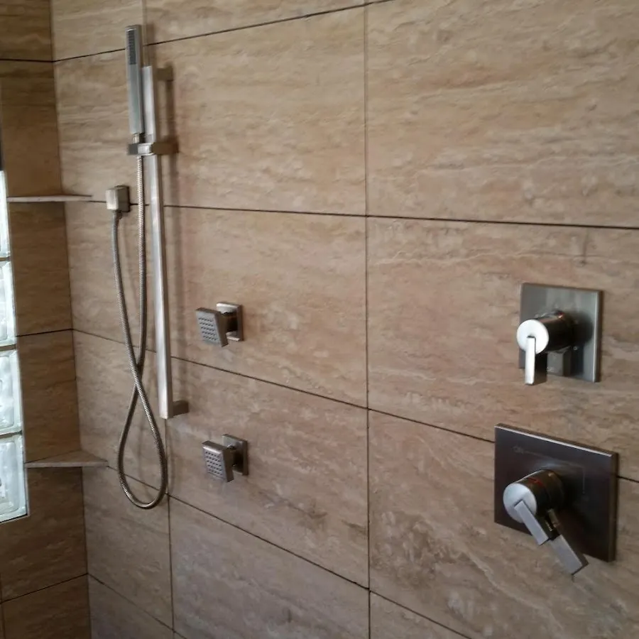 Shower fixture installation for Water Heater Replacement in Salem